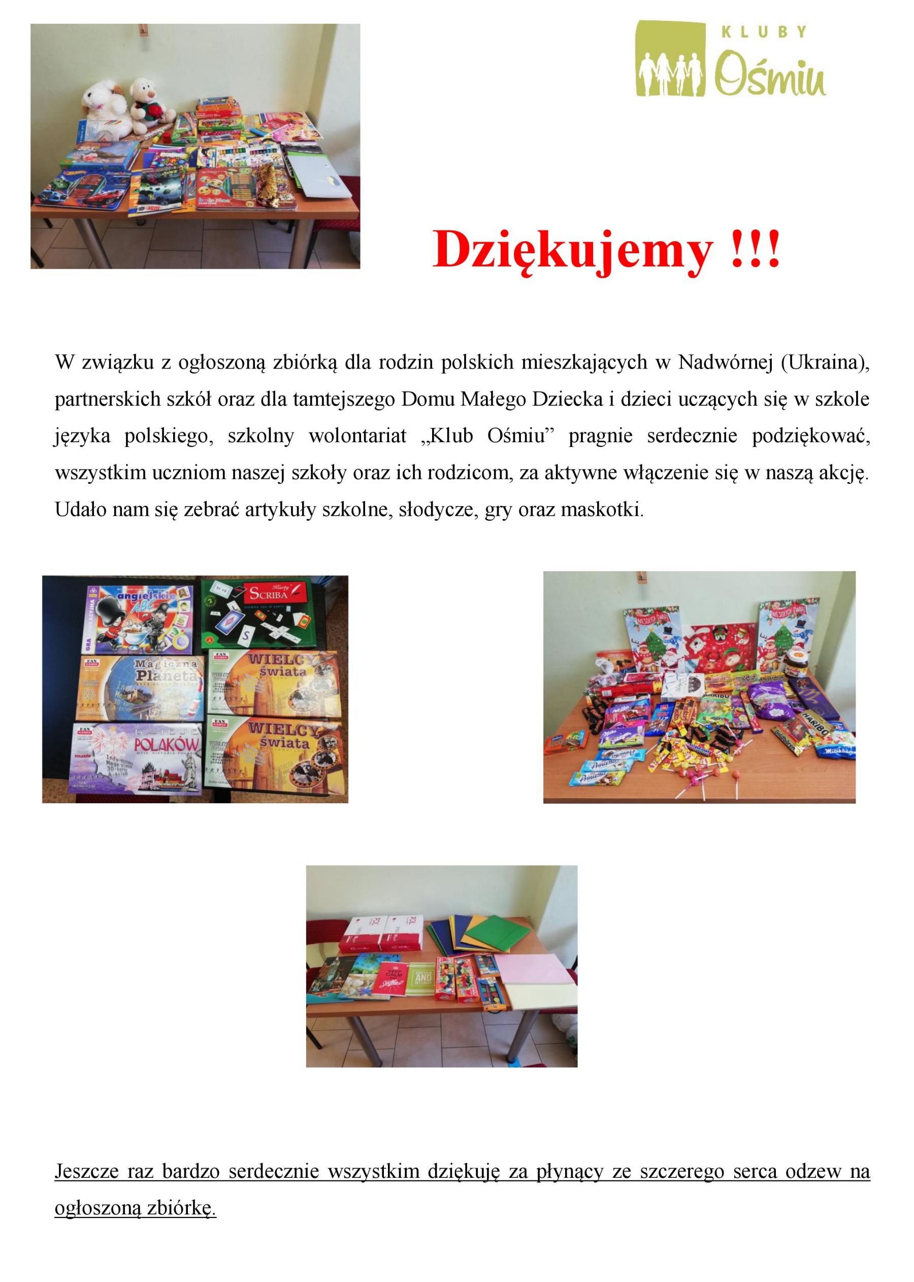 Obraz: Zbiórka darów