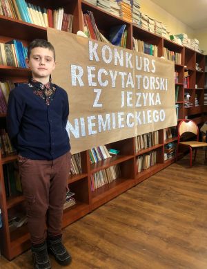 Miniaturka: Konkurs recytatorski z języka niemieckiego "Młodzież recytuje poezję"