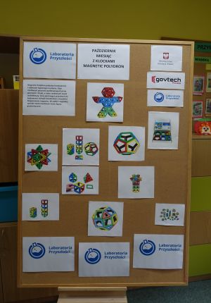 Miniaturka: Laboratoria przyszłości - zajęcia wykorzystaniem Magnetic Polydron