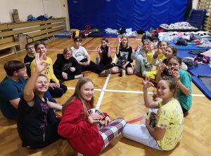 Miniaturka: Noc w szkole klasy VIa