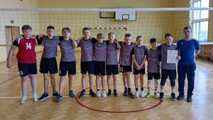 Miniaturka: Półfinał Wojewódzki LZS szkół wiejskich w Mini Piłce Siatkowej chłopców w Łubnianach
