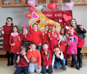 Miniaturka: Walentynki 2021 klasa Ia i Ib