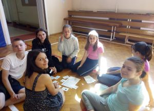 Miniaturka: Zabawa integracyjna klasy 6 z okazji Dnia Dziecka