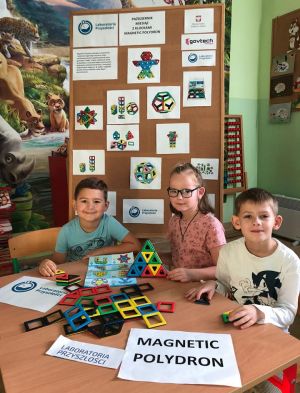 Miniaturka: Zajęcia z wykorzystaniem klocków Magnetic Polydron